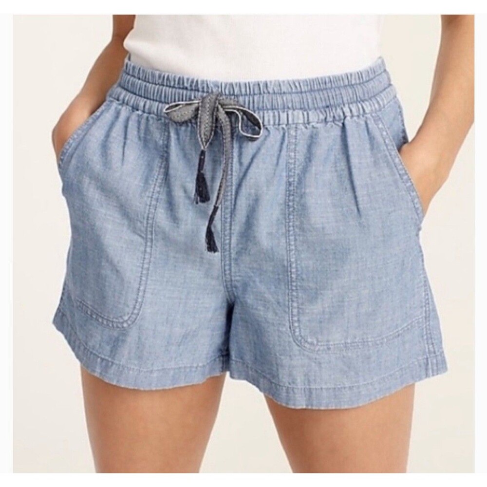 J.CREW Seaside Short in Chambray Women’s Size S NWT